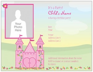Princess Birthday Invites