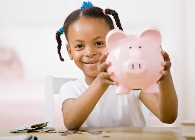 Kids Saving money