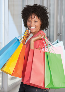 shopping_woman of color