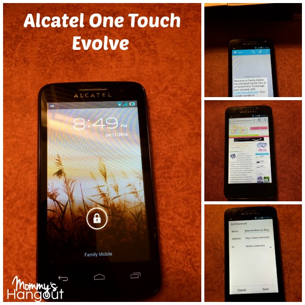 Alcatel One Touch Evolve set up