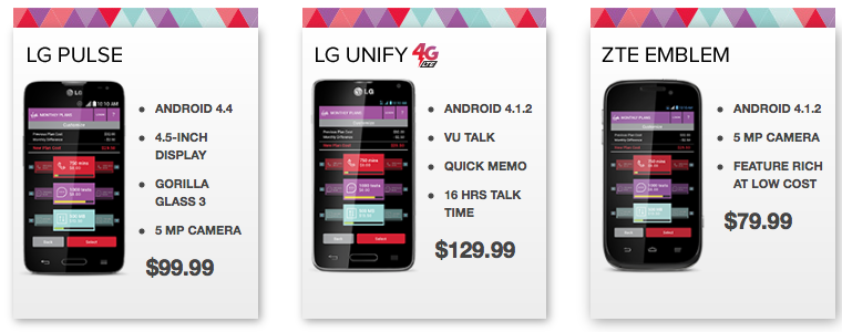 Virgin Mobile Custom Devices
