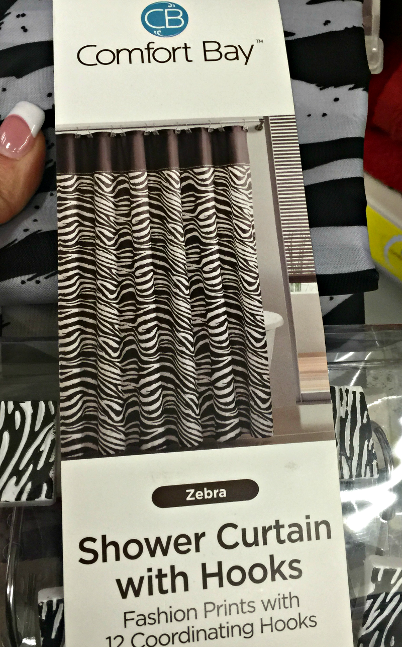 Zebra Shower Curtain