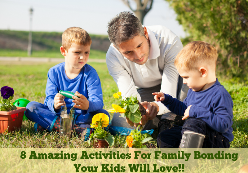 8 Amazing Activities For Family Bonding Your Kids Will Love!!
