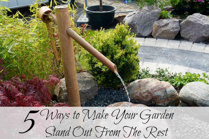 5 Ways to Make Your Garden Stand Out From The Rest