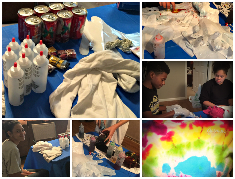 Creating lasting memories with my kids with tie-dye