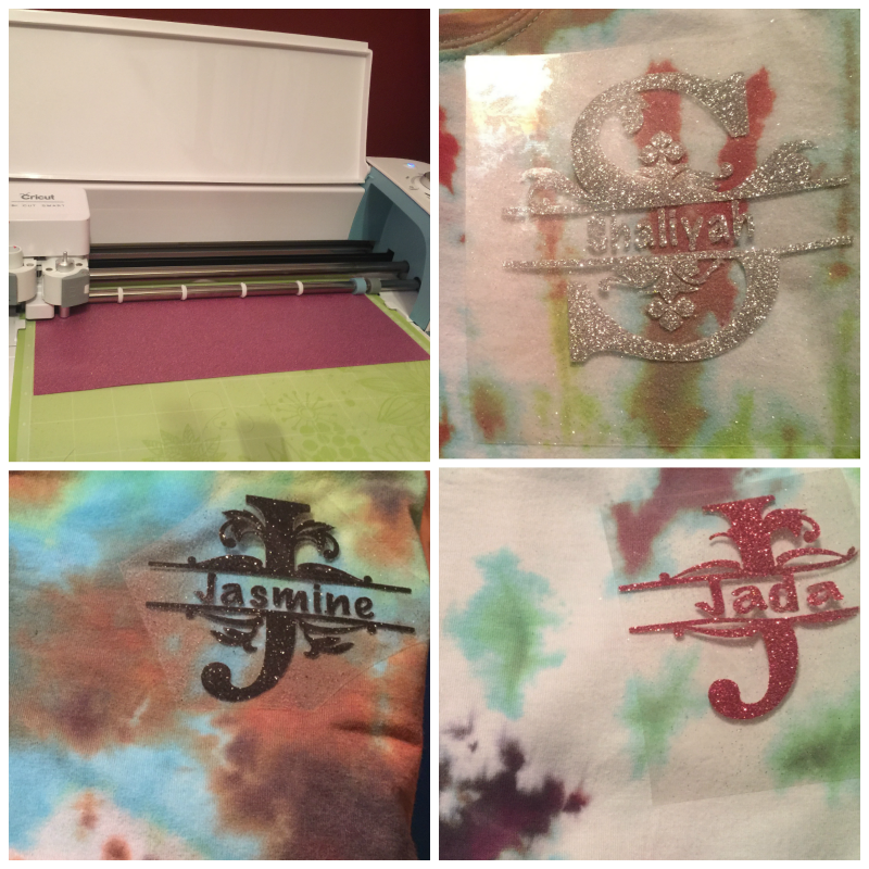 adding names to t-shirts